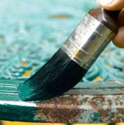 Paint the metal to prevent corrosion